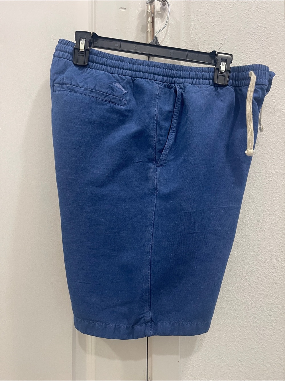 Tommy Bahama Blue Elastic-Waist Hybrid Shorts